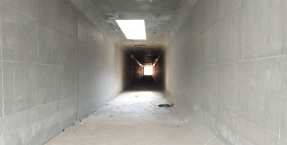 地下管廊清水混凝土保护